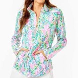 NWT Lilly Pulitzer Round Hem Skipper Popover